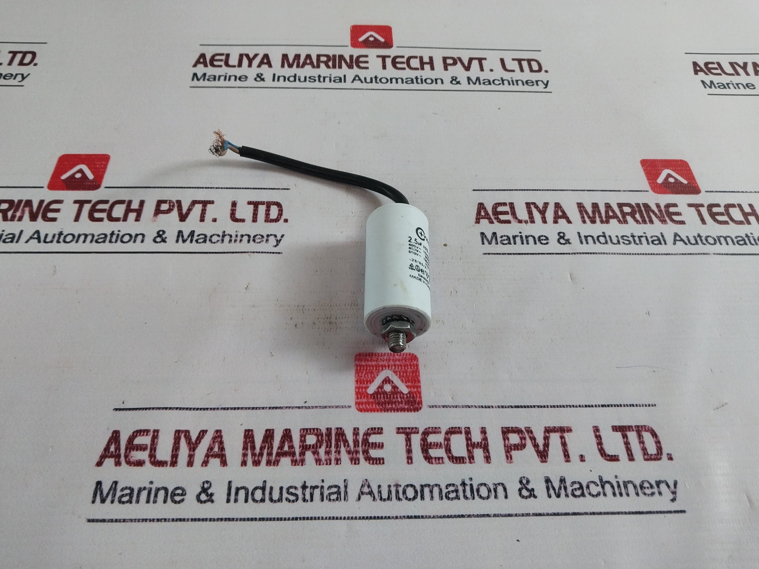 Lot Of 10X Vyhr 2.5 μF ±5% Yhr Motor Capacitor 450Vac