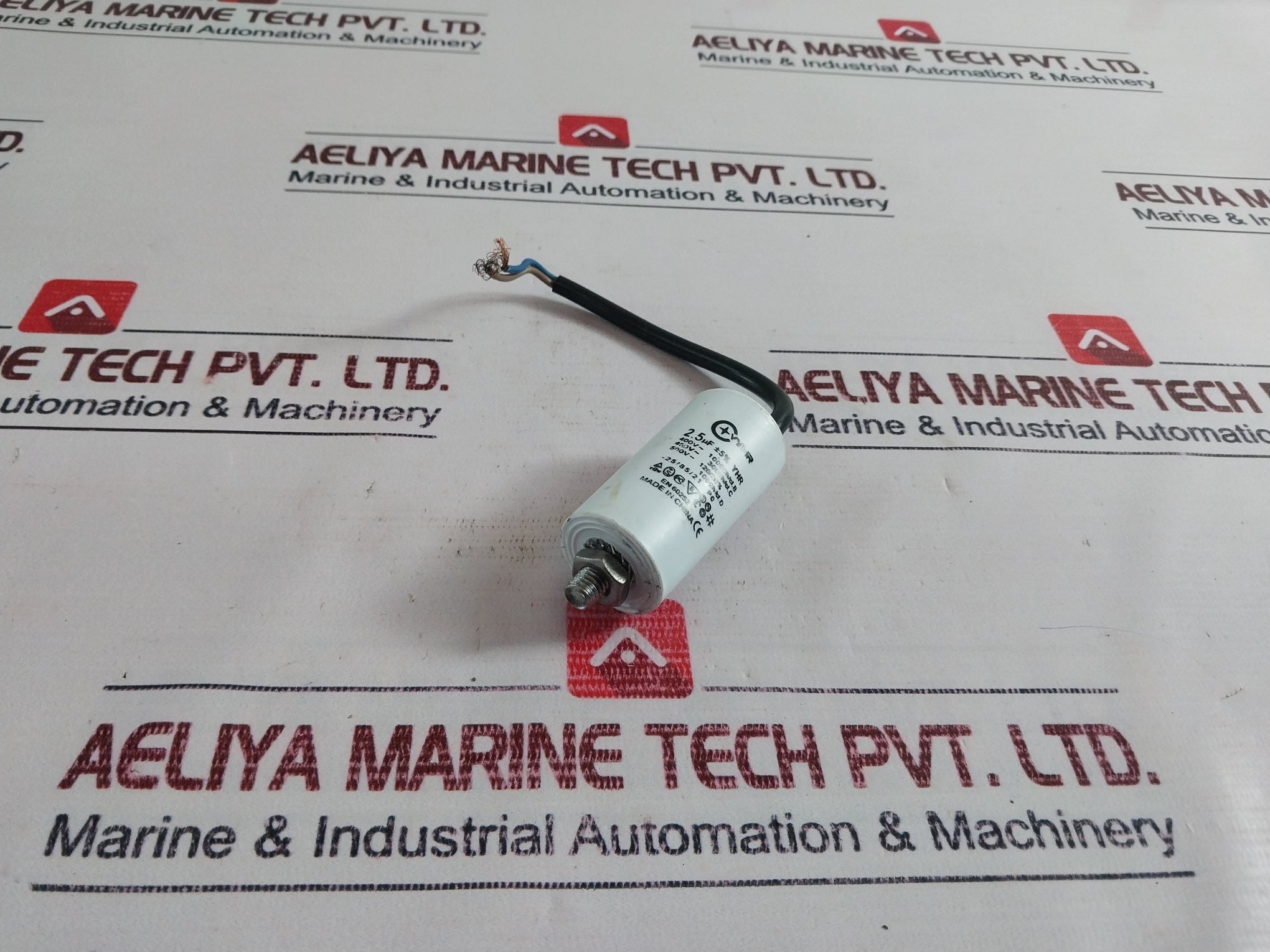 Lot of 10X VYHR 2.5 ?F ±5% YHR Motor Capacitor 450VAC