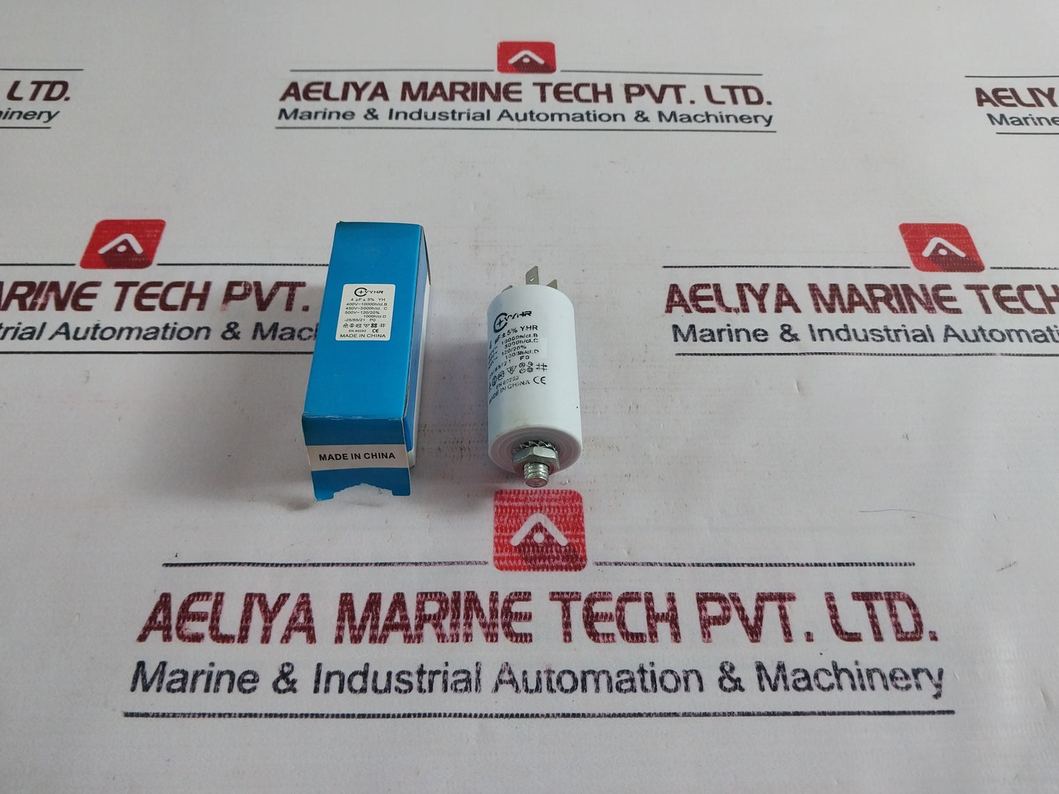 Lot Of 10X Vyhr 4 ΜF ±5% Yhr Motor Capacitor 400-500V