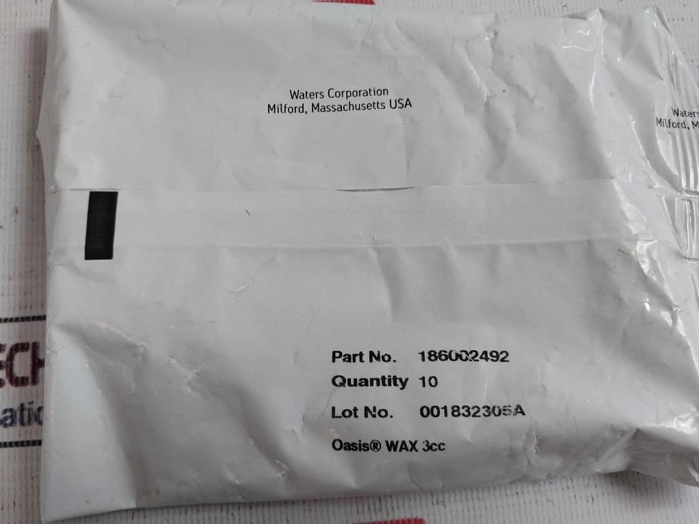 Waters 186002492 WAX 3CC Vac Cartridge (1packet = 10pcs)