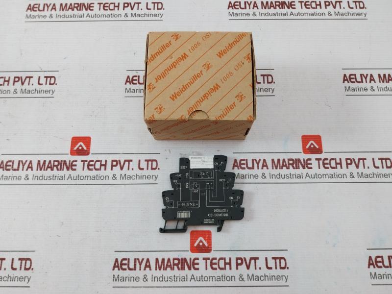 Lot Of 10X Weidmuller 1122770000 Trs 24Vdc 1Co Relay Module 250V Ac/6A 0.4 Nm