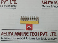 Lot of 10X WEIDMULLER 1758260000 Cross-connector for Terminal Block ZQV 4N/10 GE