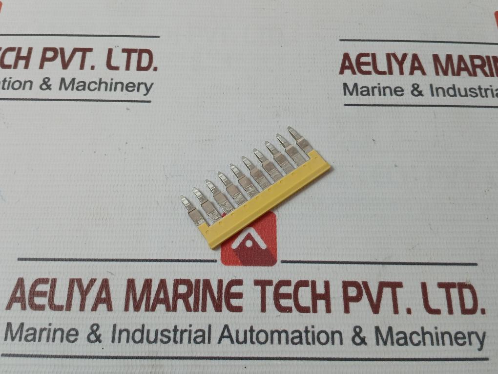 Lot of 10X WEIDMULLER 1758260000 Cross-connector for Terminal Block ZQV 4N/10 GE
