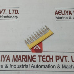 Lot of 10X WEIDMULLER 1758260000 Cross-connector for Terminal Block ZQV 4N/10 GE