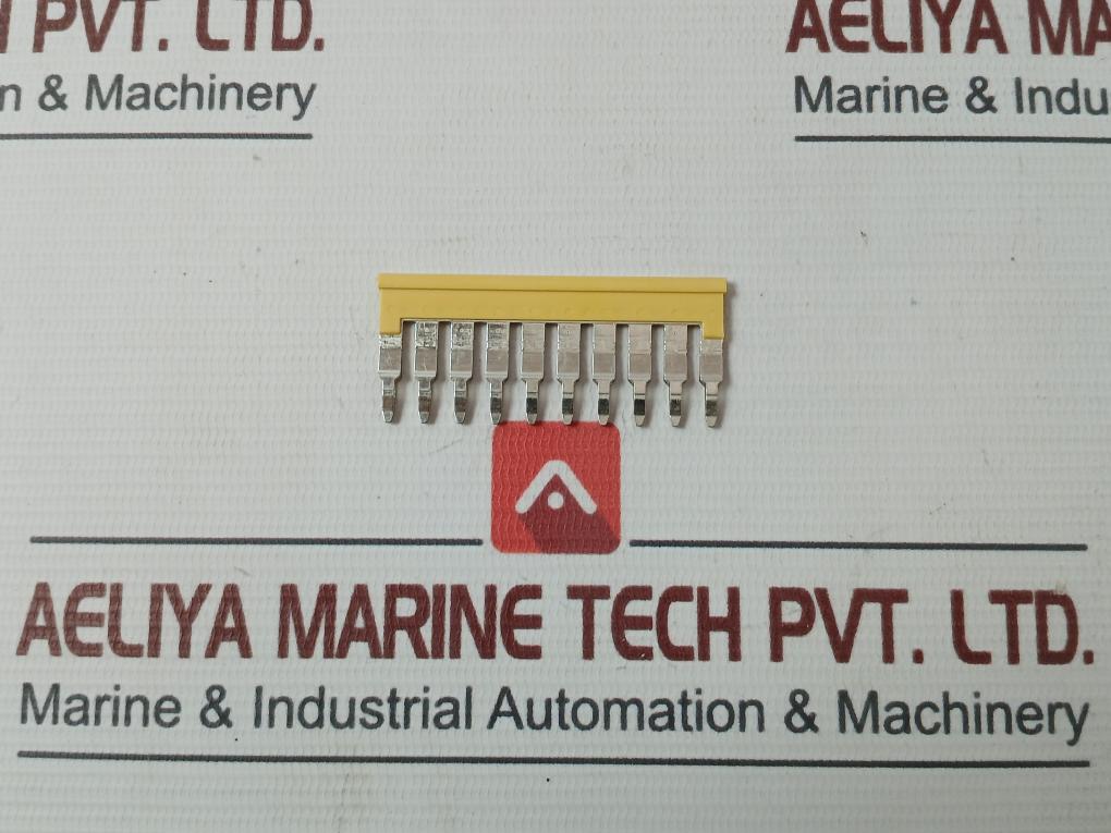Lot Of 10X Weidmuller 1758260000 Cross-connector For Terminal Block Zqv 4N/10 Ge