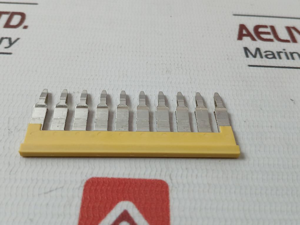 Lot Of 10X Weidmuller 1758260000 Cross-connector For Terminal Block Zqv 4N/10 Ge