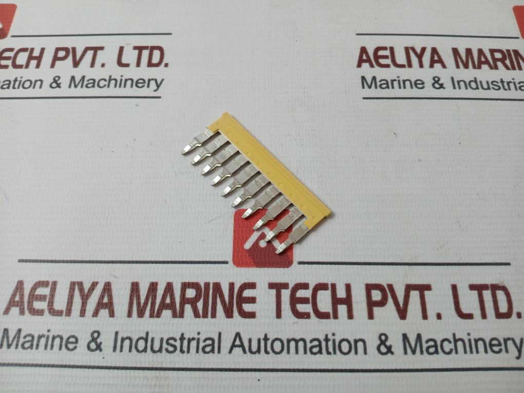 Lot Of 10X Weidmuller 1758260000 Cross-connector For Terminal Block Zqv 4N/10 Ge