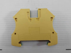 Lot Of 10X Weidmuller Protective Earth Terminal Block Wpe 4