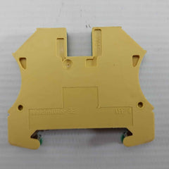Lot Of 10X Weidmuller Protective Earth Terminal Block Wpe 4