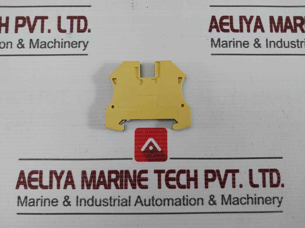 Lot Of 10X Weidmuller Protective Earth Terminal Block Wpe 4