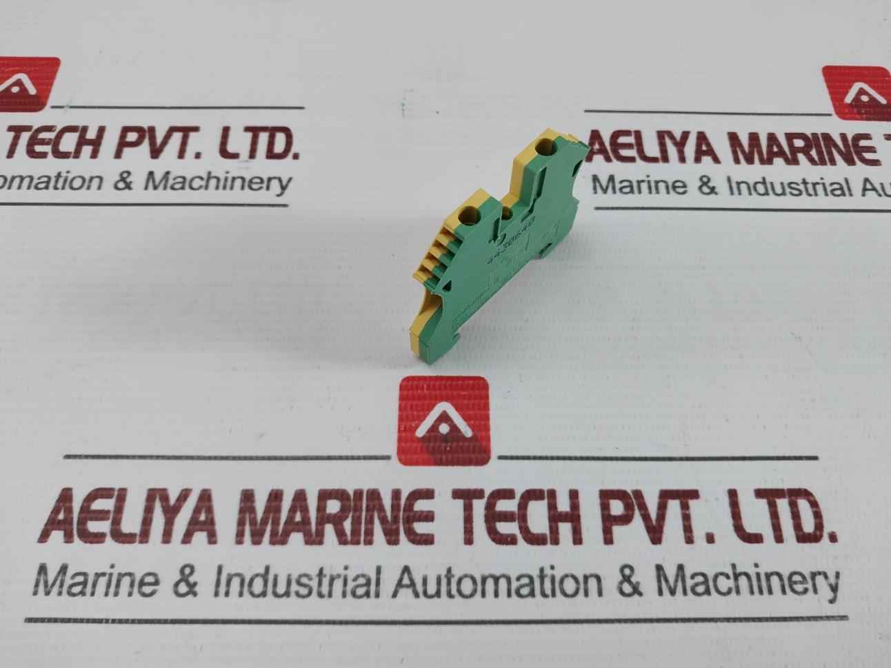 Lot Of 10X Weidmuller Protective Earth Terminal Block Wpe 4