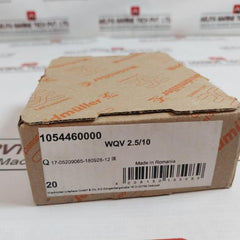 Lot of 10X WEIDMULLER WQV 2.5/10 1054460000 Cross-connector Terminal