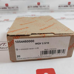 Lot of 10X WEIDMULLER WQV 2.5/10 1054460000 Cross-connector Terminal 10 Poles
