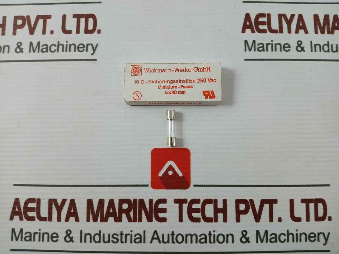 Lot Of 10X Wickmann 5X20 Mm Miniature-fuse 250 Vac 2A F2L250V D5