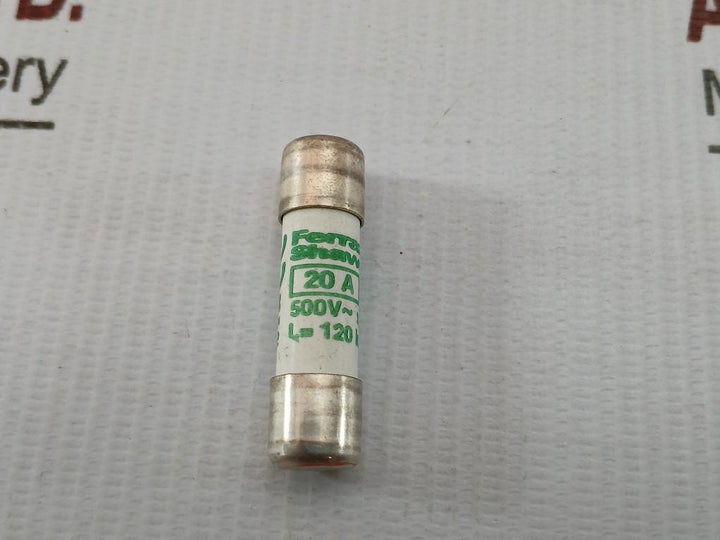 Lot Of 10X X216151J Cartridge Fuse 500 V Ac 20 A Ferraz Shawmut