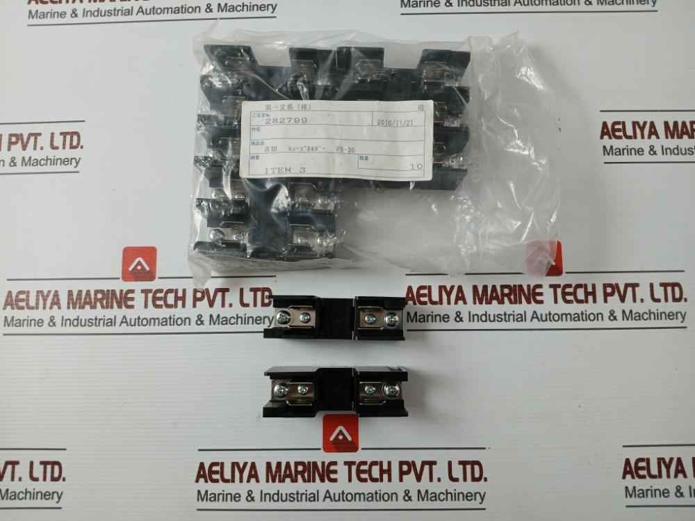 Lot Of 10X Yoshida Fh-30 Fuse Holder 600V 30A