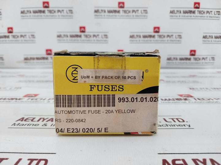Lot of 10X ZEEMAN ATS Standard Plug-in Fuse RS-220-0842