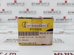 Lot of 10X ZEEMAN ATS Standard Plug-in Fuse RS-220-0842
