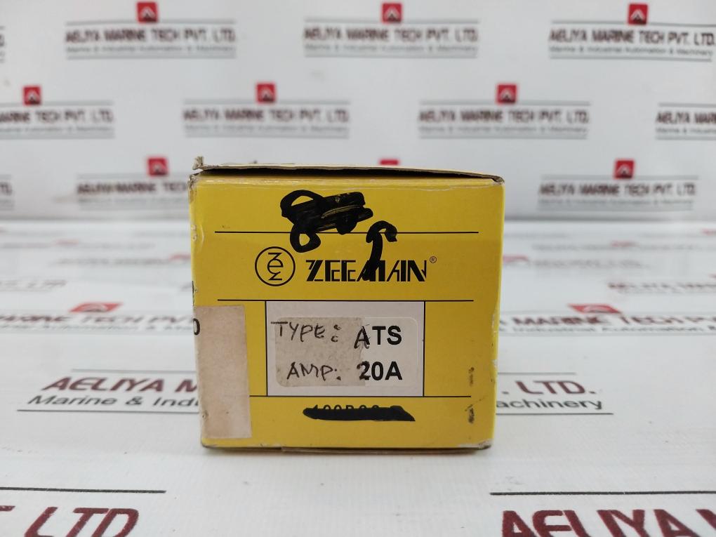 Lot Of 10X Zeeman Ats Standard Plug-in Fuse Yellow 20A Rs-220-0842