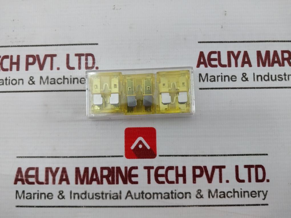 Lot Of 10X Zeeman Ats Standard Plug-in Fuse Yellow 20A Rs-220-0842