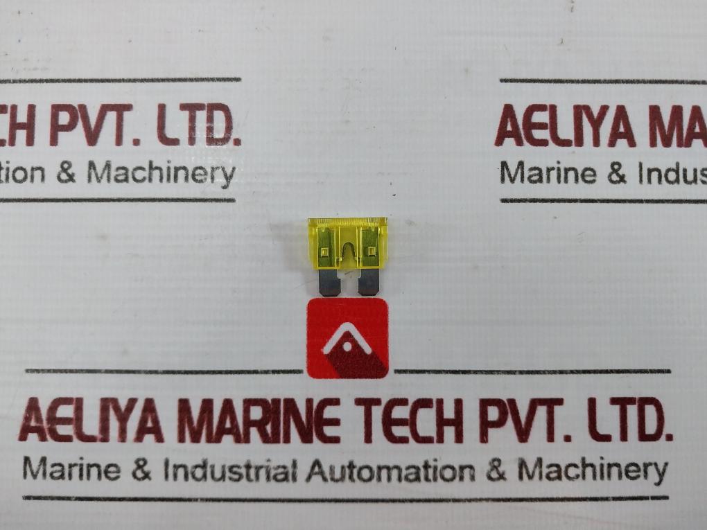 Lot Of 10X Zeeman Ats Standard Plug-in Fuse Yellow 20A Rs-220-0842