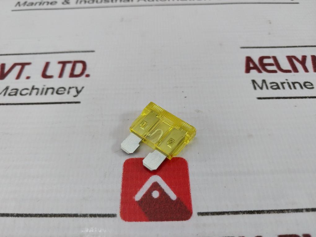 Lot Of 10X Zeeman Ats Standard Plug-in Fuse Yellow 20A Rs-220-0842