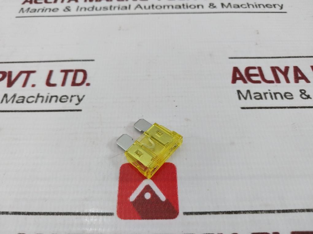 Lot Of 10X Zeeman Ats Standard Plug-in Fuse Yellow 20A Rs-220-0842