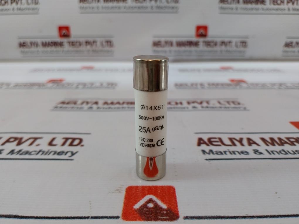 Lot Of 10x 25a Gg/gl Diazed Fuse Iec 269 500v Ac 100ka
