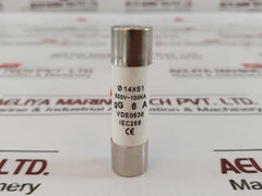 Lot of 10X 6A 500V Cylindrical Fuse Link Ø14x51 500V~100KA