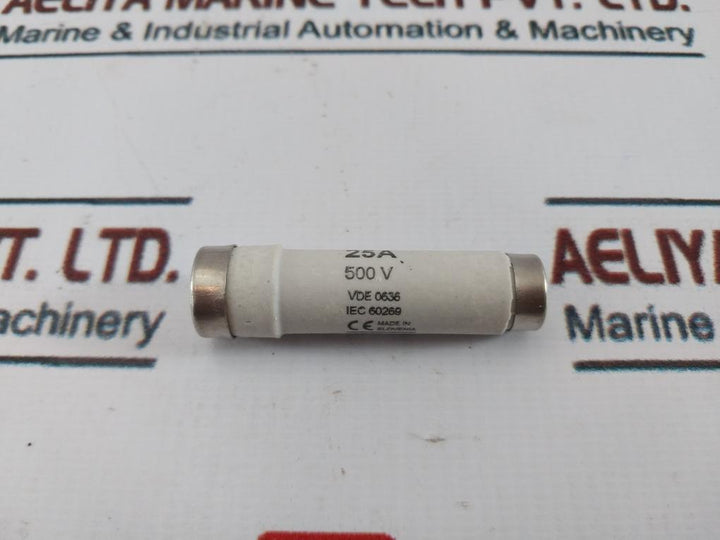 Lot of 10X Bussmann 25D16 Fuse Link gL/gG 25A 500V