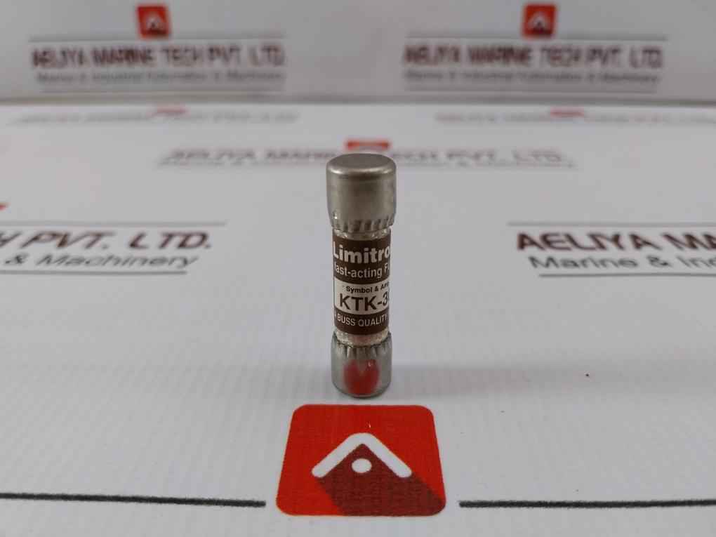 Lot Of 10x Bussmann Ktk-30 Fast-acting Fuse 600 Volts