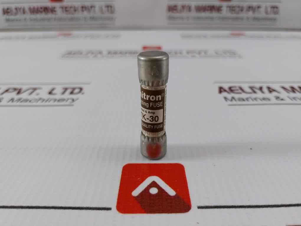 Lot Of 10x Bussmann Ktk-30 Fast-acting Fuse 600 Volts