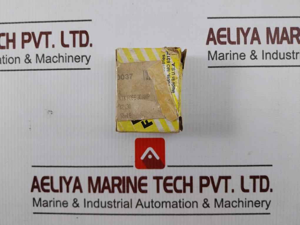 Lot Of 10x Bussmann Ktk-30 Fast-acting Fuse 600 Volts