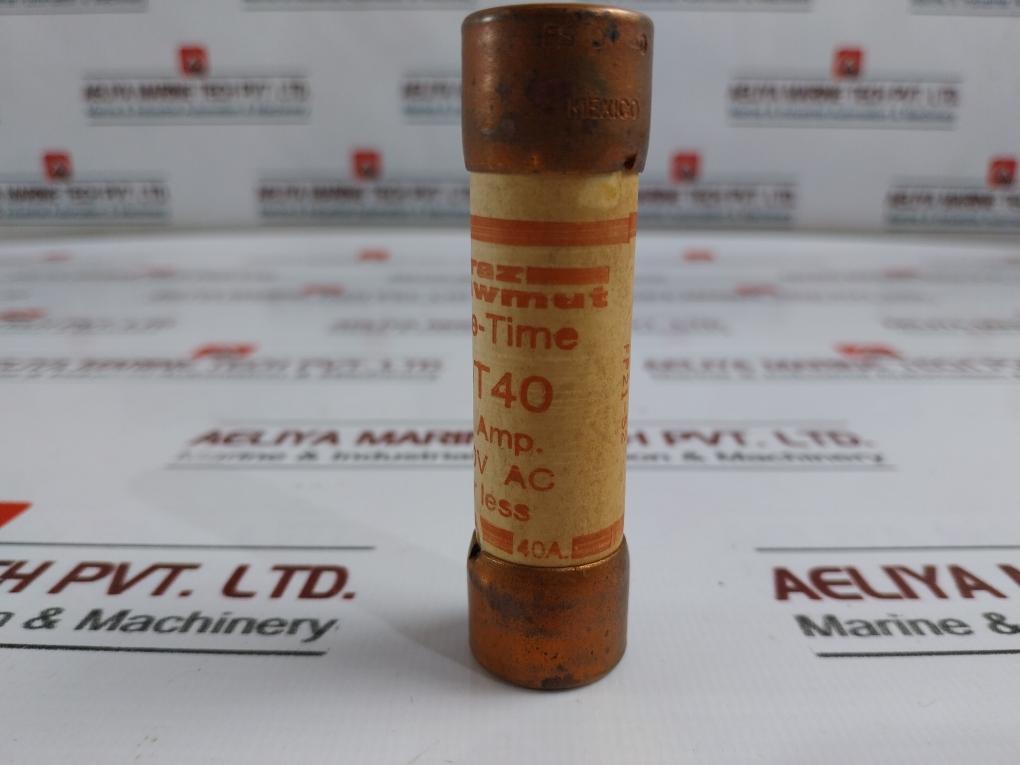 Lot of 10X FERRAZ SHAWMUT OT40 One-Time Fuse Class K-5 40 AMP 250V 3 inches