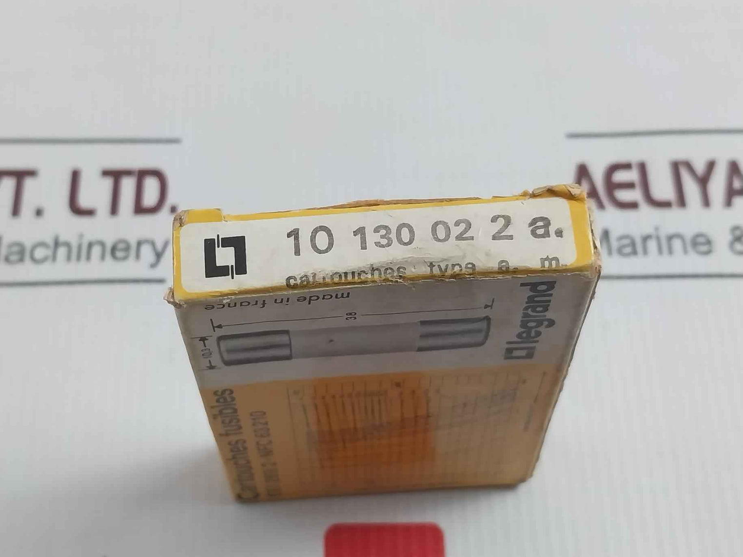 Lot Of 10x Legrand 10 130 02 2 A Cartouches Fuse Cartridge 2a 500v 10x 38