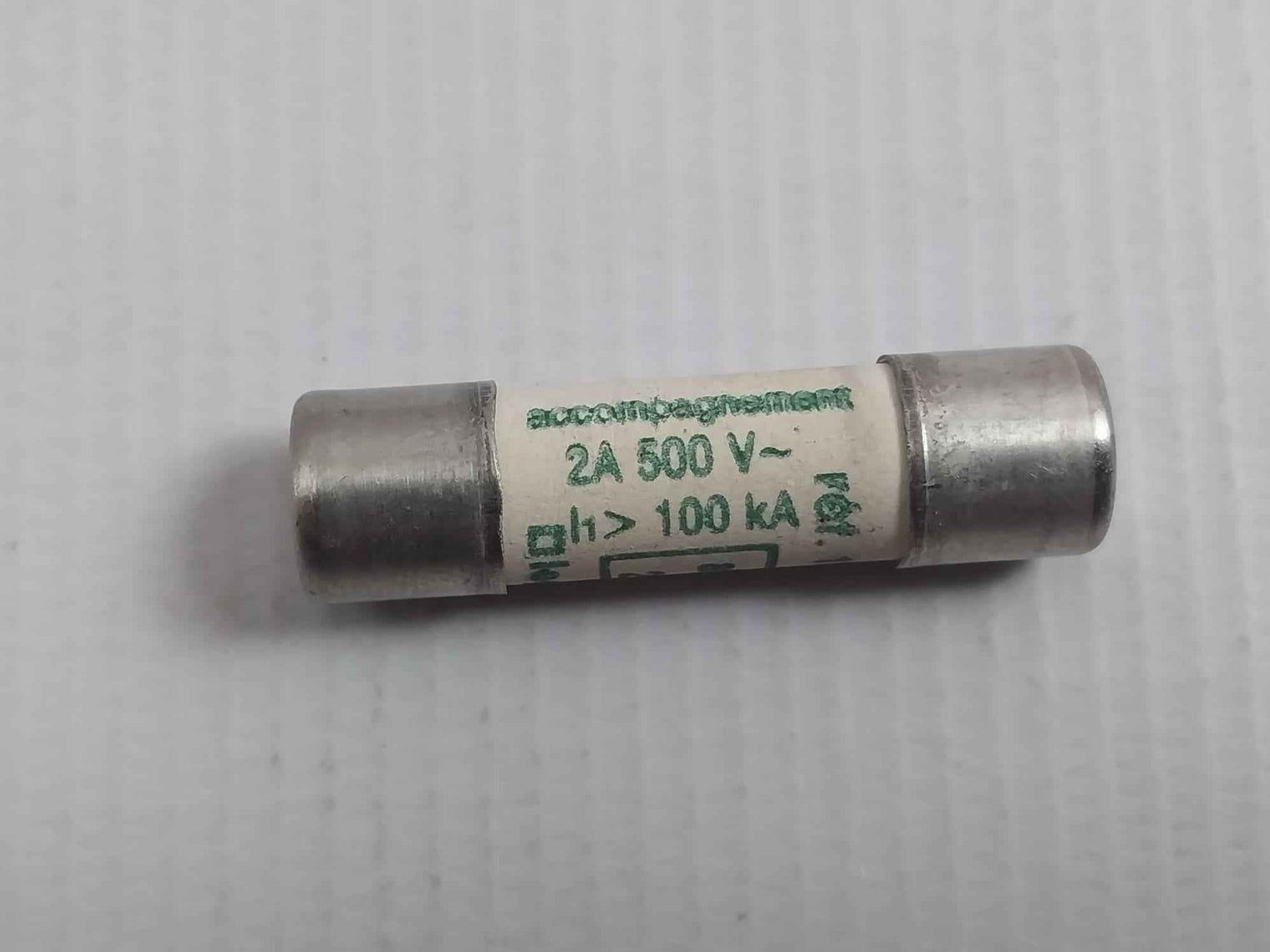 Lot Of 10x Legrand 10 130 02 2 A Cartouches Fuse Cartridge 2a 500v 10x 38