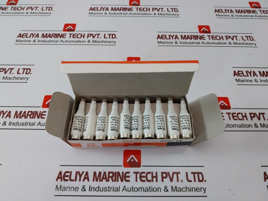 Lot Of 10X Qiaodian Electric Ct-di2 2A 500V Ceramic Fuse Series