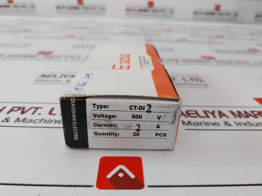 Lot Of 10X Qiaodian Electric Ct-di2 2A 500V Ceramic Fuse Series