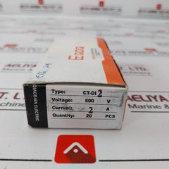 Lot of 10X QIAODIAN ELECTRIC CT-DI2 2A 500V Ceramic Fuse Series