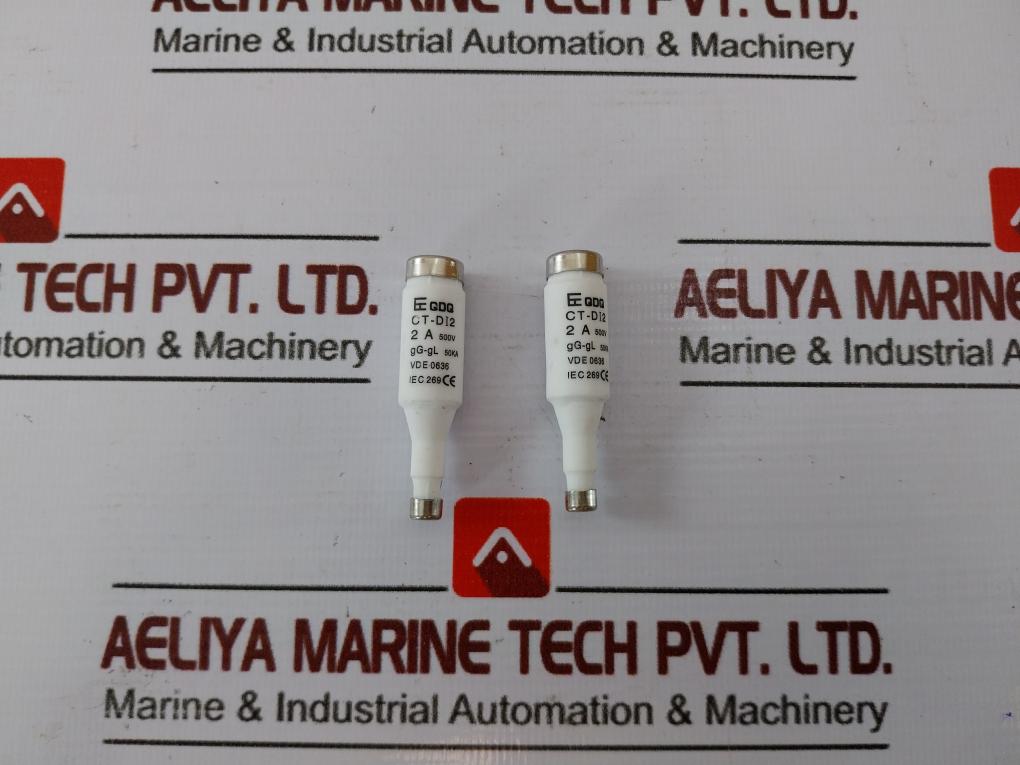 Lot Of 10X Qiaodian Electric Ct-di2 2A 500V Ceramic Fuse Series