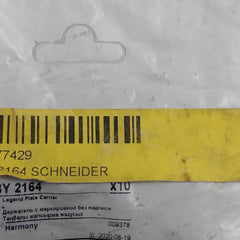 Lot Of 10x Schneider Electric Zby2164 Legend Holder