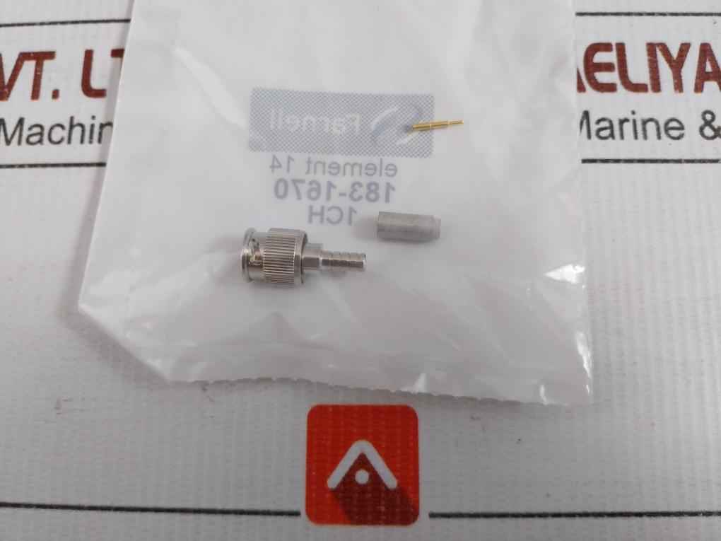 Lot Of 11X 1274563-1 Mini Bnc Coaxial Male Plug Te Connectivity