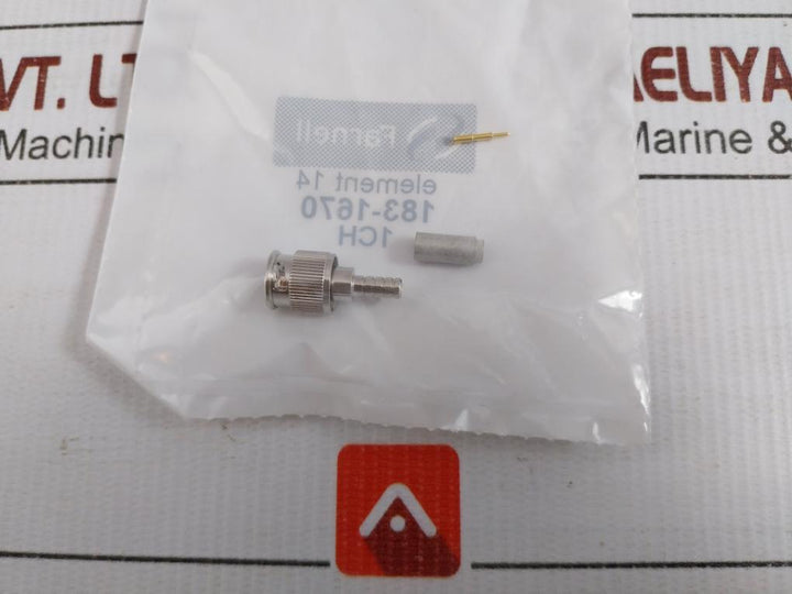 Lot Of 11X 1274563-1 Mini Bnc Coaxial Male Plug Te Connectivity