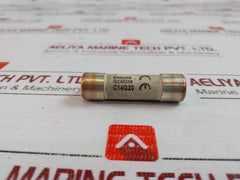 Lot of 11X Bussmann C14G20 Fuse, EN60269, IEC60269, 20A 690V