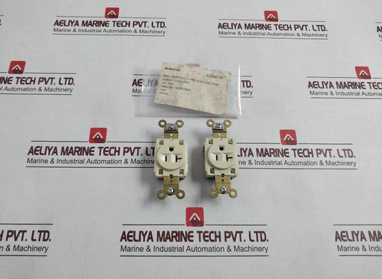 Lot Of 11X Hubbell Hbl5361Inp7I Flush Type Receptacle 20A-125V