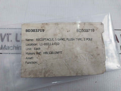 Lot Of 11X Hubbell Hbl5361Inp7I Flush Type Receptacle 20A-125V