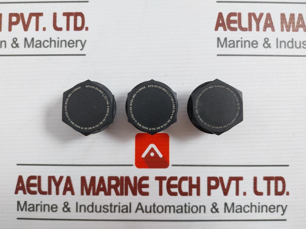 Lot Of 11X Kpx Ex-m25 Stopping Plug Ip66/68