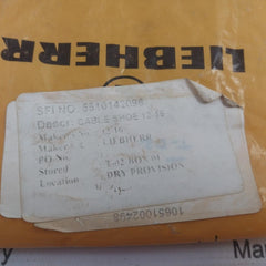 Lot of 11X Liebherr 12-16 Cable Lugs