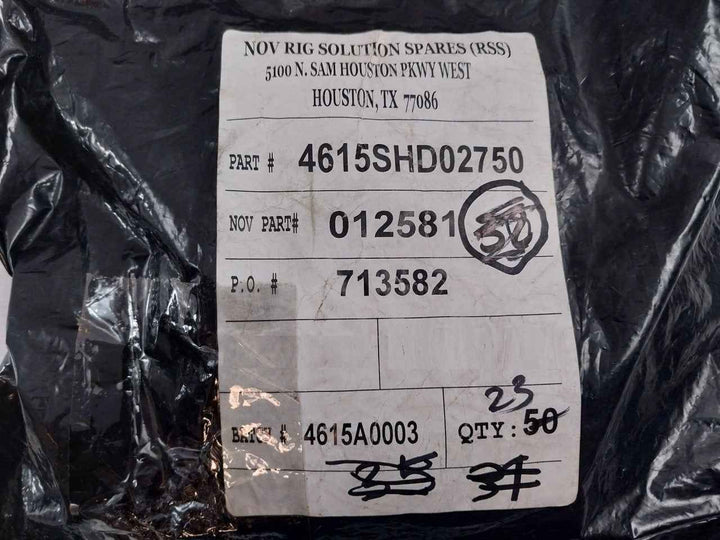 Lot Of 11X Nov 012581 O-ring 4615Shd02750 Anyk-a2