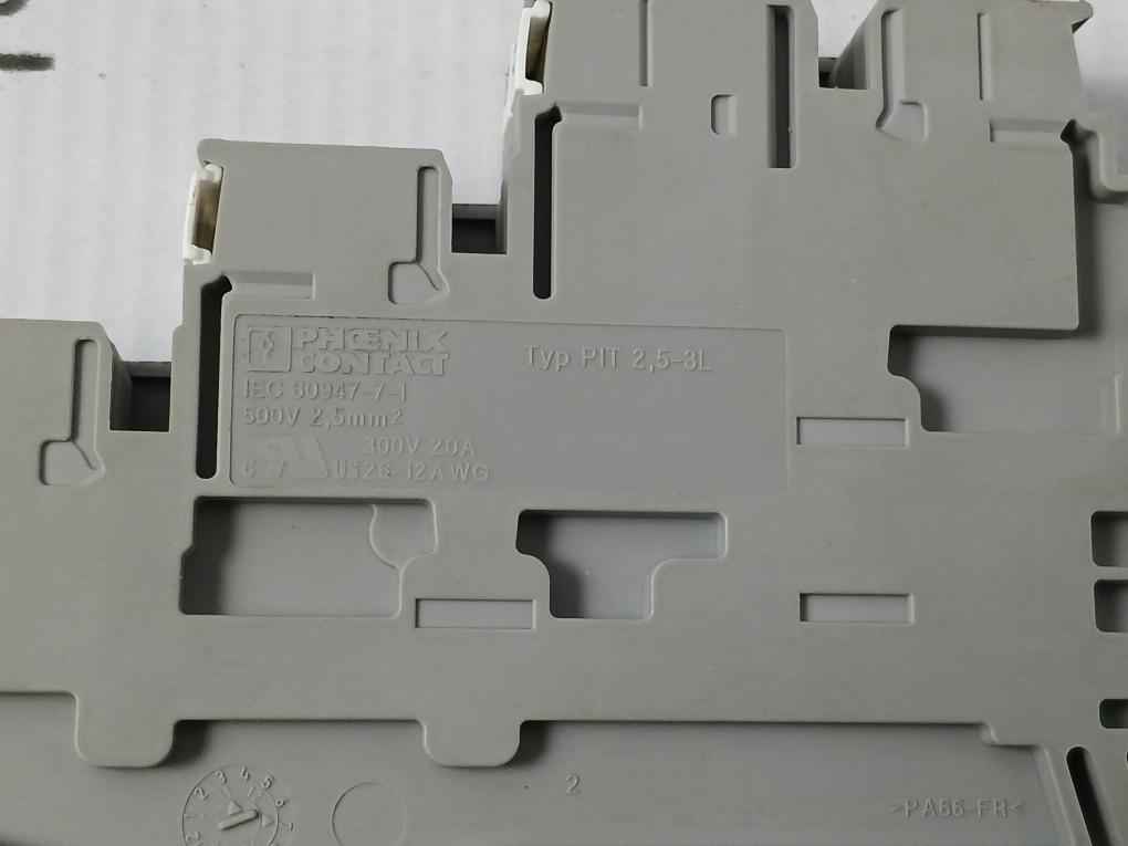 Lot Of 11X Phoenix Contact D-pit 2.5-3L Multi-level Terminal Block 300V 20A